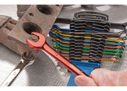 Draper Expert HI-TORQ Metric Coloured Combination Spanner Set (13 Piece) Draper - Town Tools 
