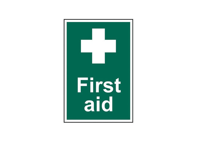 Scan First Aid - PVC Sign 200 x 300mm Scan - RockBottom Nothampton