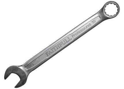 Faithfull Combination Spanner CV Satin Finish 19mm Faithfull - RockBottom Northampton