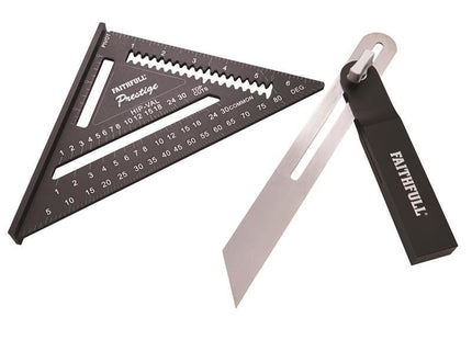 Faithfull CNC Sliding Bevel & Quick Square Set Faithfull - RockBottom Northampton