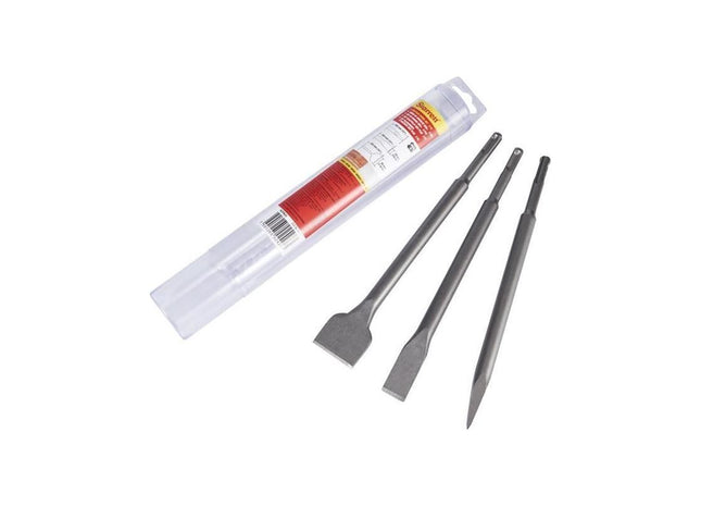 Starrett SDS Plus Chisel Set, 3 Piece Starrett - RockBottom Nothampton
