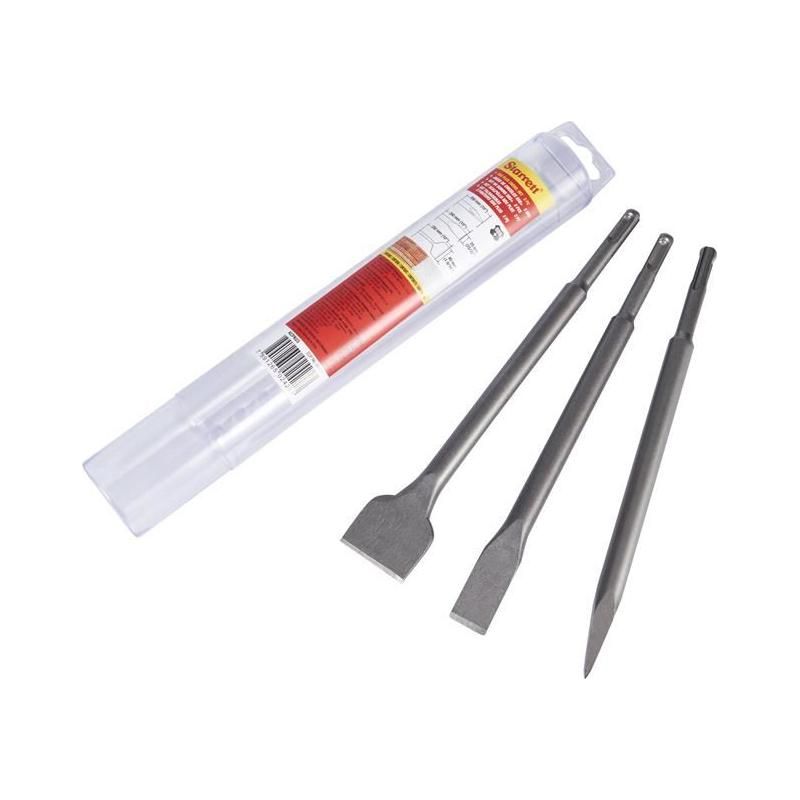 Starrett SDS Plus Chisel Set, 3 Piece Starrett - RockBottom Nothampton