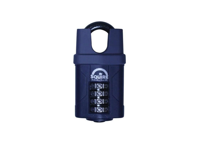 Squire CP50CS Combination Padlock 4-Wheel Closed Shackle 50mm Squire - RockBottom Nothampton