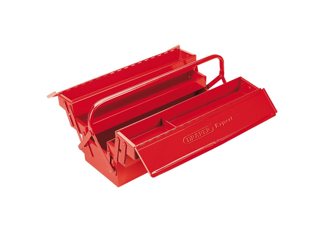 Draper Extra Long Four Tray Cantilever Tool Box, 530mm 88904 Draper - Town Tools 