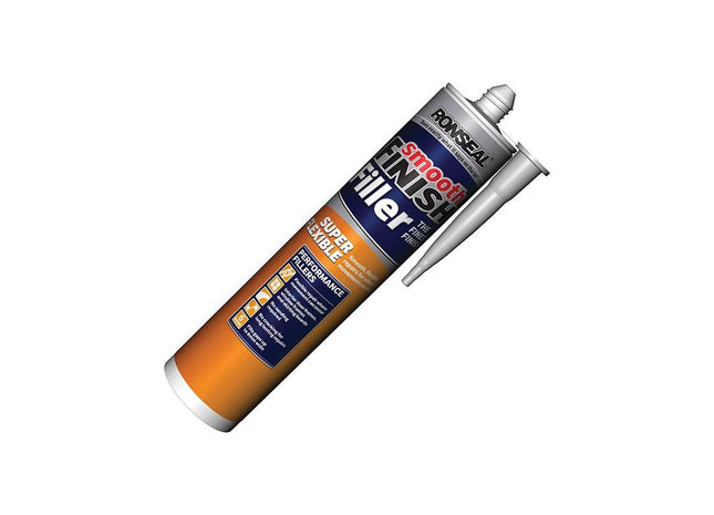 Ronseal Smooth Finish Super Flexible Filler Cartridge 300ml Ronseal - RockBottom Nothampton