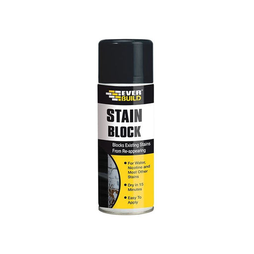 Everbuild Sika Stain Block Spray 400ml Everbuild Sika - RockBottom Northamptin