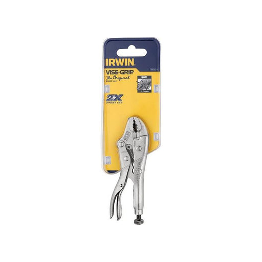 Irwin® Vise-Grip® 4WRC Curved Jaw Locking Pliers with Wire Cutter 100mm (4in) IRWIN® Vise-Grip® - RockBottom Northampton