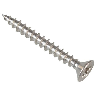 Forgefix Multi-Purpose Pozi Compatible Screw CSK ST S/Steel 3.5 x 30mm Box 200 ForgeFix - RockBottom Northampton