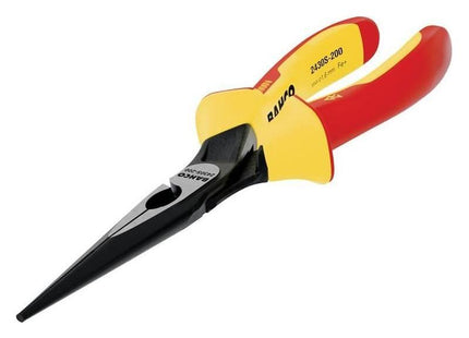 Bahco 2430S ERGO™ Insulated Long Nose Pliers 200mm (8in) Bahco - RockBottom Northampton