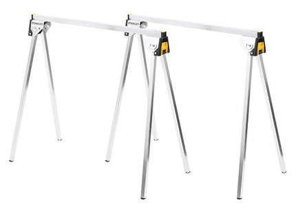 Stanley® Hand Tools Essential Metal Sawhorses (Twin Pack) STANLEY® Hand Tools - RockBottom Nothampton