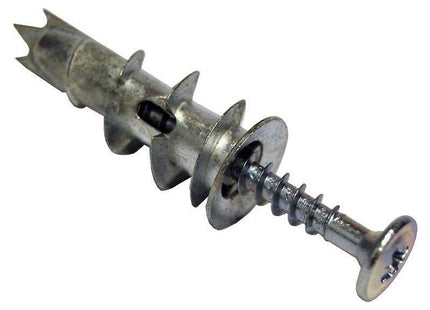 Forgefix Cavity Wall Zinc Speed Plug 4.5 x 35mm Bag 10 ForgeFix - RockBottom Northampton