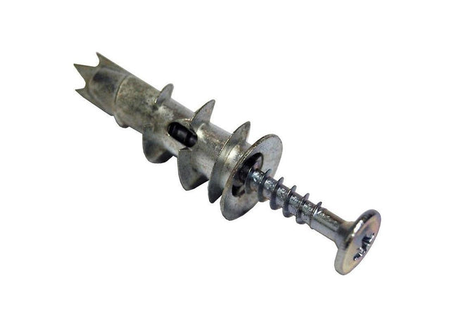 Forgefix Cavity Wall Zinc Speed Plug 4.5 x 35mm Bag 10 ForgeFix - RockBottom Northampton