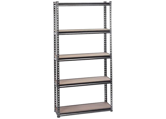 Draper Heavy Duty Steel Shelving Unit, 5 Shelves, L920 x W305 x H1830mm 21659 Draper - Town Tools 