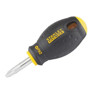 Stanley® Hand Tools FatMax® Stubby Screwdriver Phillips Tip PH2 x 30mm STANLEY® Hand Tools - RockBottom Nothampton