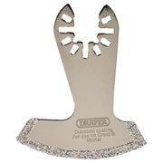 Draper Oscillating Multi-Tool Diamond Coated Cutting Blade, 52mm 70473 Draper - Town Tools 