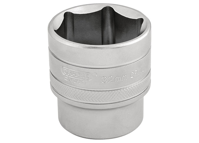 Draper 6 Point Metric Socket, 1/2" Sq. Dr., 32mm 16622 Draper - Town Tools 