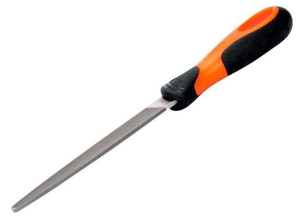 Bahco 1-110-08-2-2 ERGO™ Handled Tapered Edge Flat Second Cut File 200mm (8in) Bahco - RockBottom Northampton