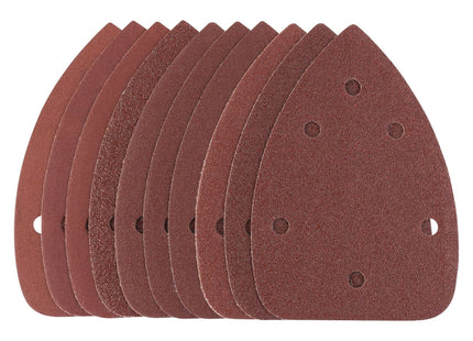 Draper Assorted Grit Hook and Loop Sander, 95 x 140 x 140mm (Pack of 10) 31977 Draper - Town Tools 
