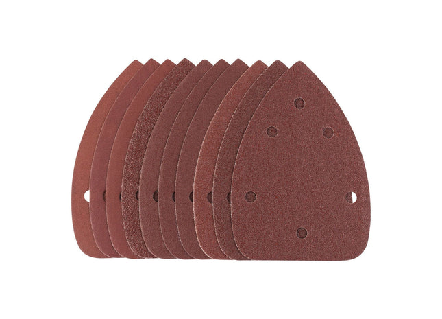 Draper Assorted Grit Hook and Loop Sander, 95 x 140 x 140mm (Pack of 10) 31977 Draper - Town Tools 