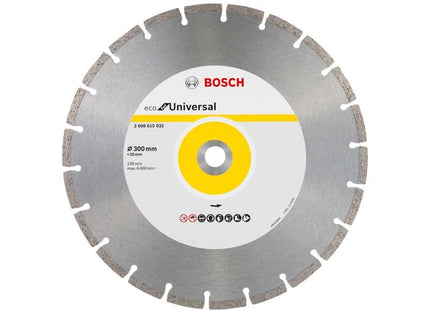 Bosch Powertool Accessories Eco for Universal Segmented Diamond Cutting Disc 300 x 22.23mm Bosch Powertool Accessories - RockBottom Northampton