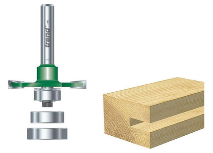 Trend C152 x 1/2 TCT Bearing Guided Biscuit Jointer 4.0 x 37.2mm Trend - RockBottom Northampton