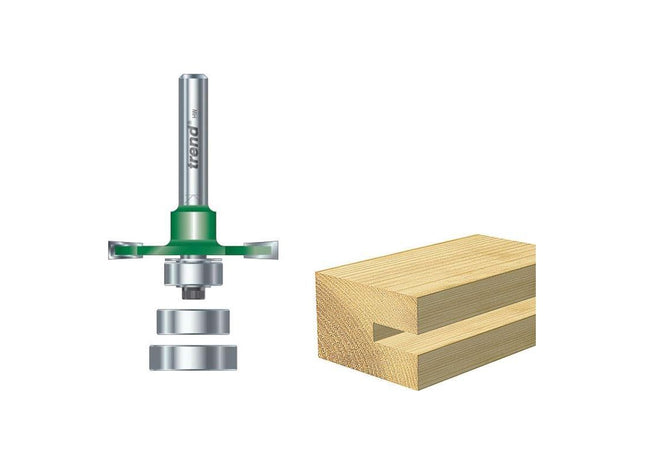 Trend C152 x 1/2 TCT Bearing Guided Biscuit Jointer 4.0 x 37.2mm Trend - RockBottom Northampton