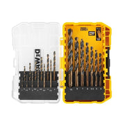 Dewalt Power Tools DT70728 BLACK&GOLD HSS Drill Set, 19 Piece DeWALT Power Tools - RockBottom Northampton