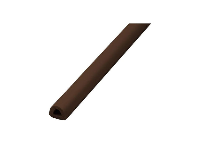 Faithfull EPDM Draught Excluder Brown 6M 9 x 7.5mm Faithfull - RockBottom Northampton