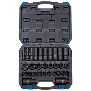 Draper Impact Socket Set, 3/8" & 1/2" Sq. Dr. (32 Piece) 83098 Draper - Town Tools 