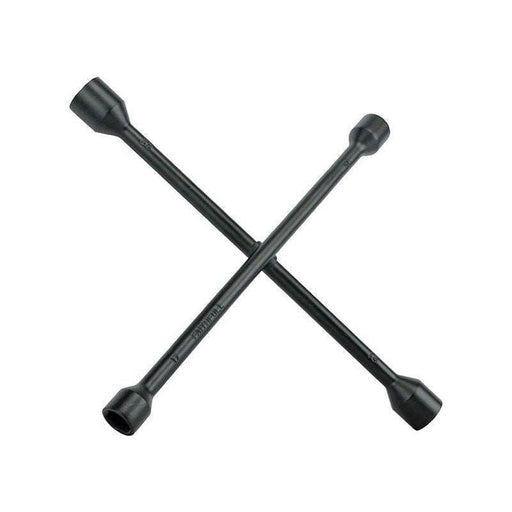 Faithfull 4-Way Wheel Brace Black Powder Coated 14in Faithfull - RockBottom Northampton