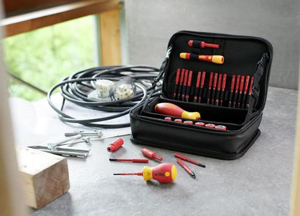 Wiha slimVario® electric Tool Set, 32 Piece (inc. Case) Wiha - RockBottom Northampton