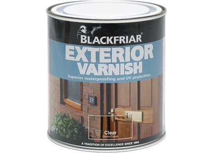 Blackfriar Exterior Varnish UV77 Clear Satin 500ml Blackfriar - RockBottom Northampton