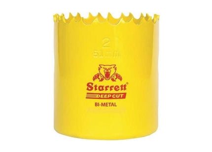 Starrett DCH168M Deep Cut Bi-Metal Holesaw 168mm Starrett - RockBottom Nothampton