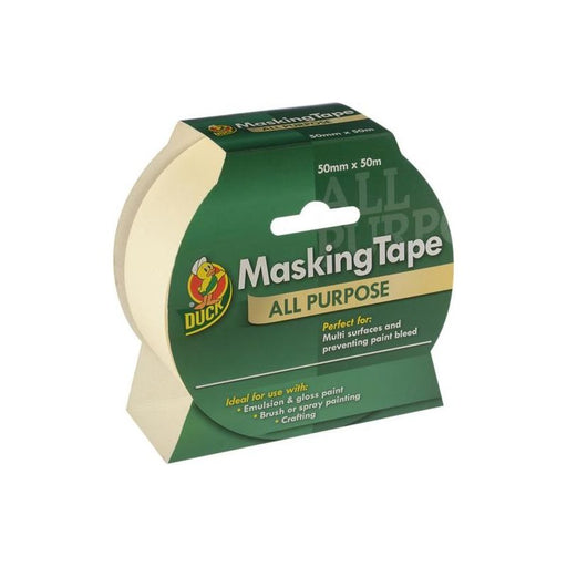 Shurtape Duck Tape® All-Purpose Masking Tape 50mm x 50m Shurtape - RockBottom Nothampton