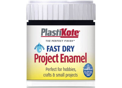 Plastikote Fast Dry Enamel Paint B2 Bottle Matt Black 59ml PlastiKote - RockBottom Nothampton