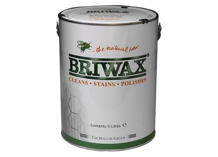 Briwax Wax Polish Original Rustic Pine 5 litre Briwax - RockBottom Northampton