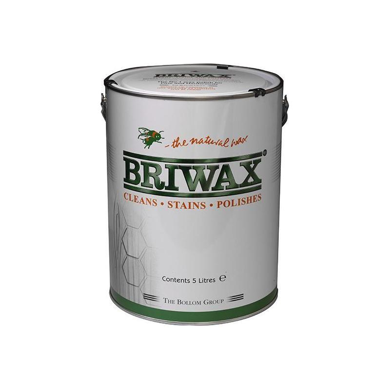 Briwax Wax Polish Original Rustic Pine 5 litre Briwax - RockBottom Northampton