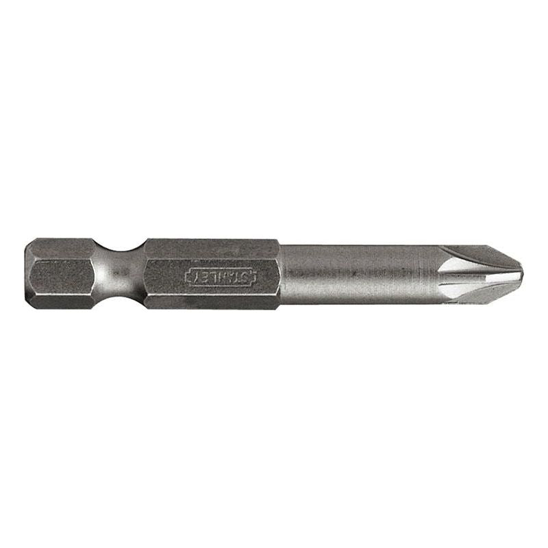 Stanley® Hand Tools Pozidriv Power Bits PZ2 x 50mm (Box 10) STANLEY® Hand Tools - RockBottom Nothampton