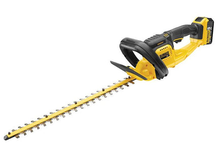 Dewalt Power Tools DCM563P1 Hedge Trimmer 18V 1 x 5.0Ah Li-ion DeWALT Power Tools - RockBottom Northampton