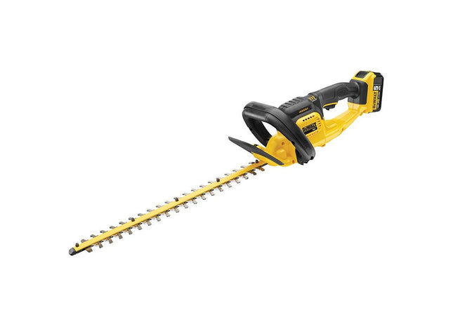 Dewalt Power Tools DCM563P1 Hedge Trimmer 18V 1 x 5.0Ah Li-ion DeWALT Power Tools - RockBottom Northampton