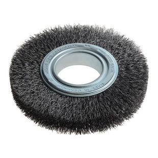 Lessmann Wheel Brush D150mm x W23-25 x 50 Bore Steel Wire 0.30 + Adaptors Set 3 Lessmann - RockBottom Northampton