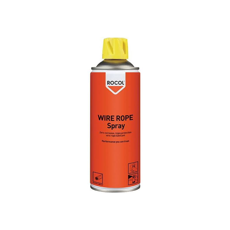Rocol WIRE ROPE Spray 400ml ROCOL - RockBottom Nothampton