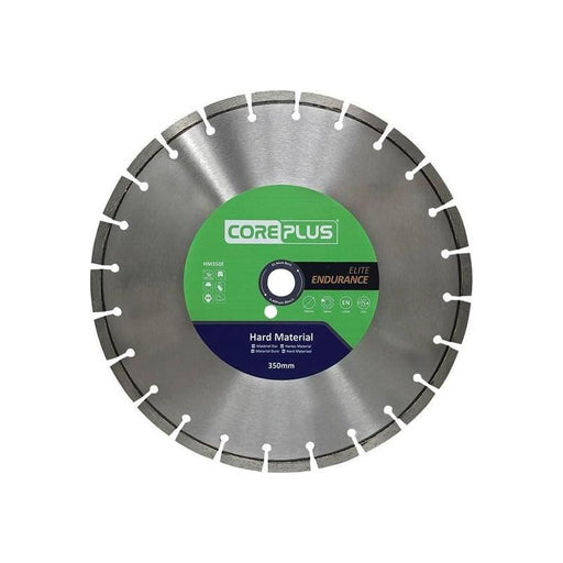 Coreplus HM350E Elite Hard Material Turbo Diamond Blade 350mm CorePlus - RockBottom Northampton