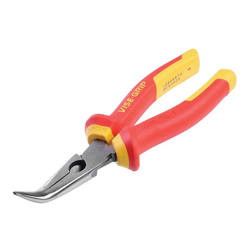 Irwin® Vise-Grip® High Leverage VDE Bent Nose Pliers 200mm (8in) IRWIN® Vise-Grip® - RockBottom Northampton