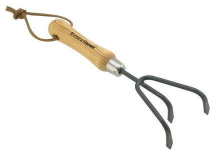 Kent & Stowe Carbon Steel Hand 3-Prong Cultivator, FSC® Kent & Stowe - RockBottom Northampton