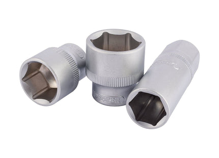 Draper Combined MM/AF Socket Set, 1/2" Sq. Dr. (33 Piece) 16363 Draper - Town Tools 