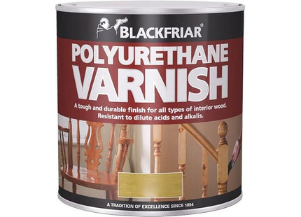 Blackfriar Polyurethane Varnish P30 Antique Pine Gloss 250ml Blackfriar - RockBottom Northampton