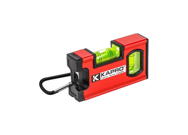 Kapro 771 TWIN™ Mini Level with Carabiner 10cm Kapro - RockBottom Northampton