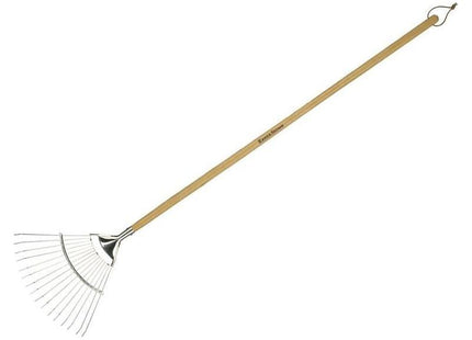 Kent & Stowe Stainless Steel Lawn & Leaf Rake, FSC® Kent & Stowe - RockBottom Northampton