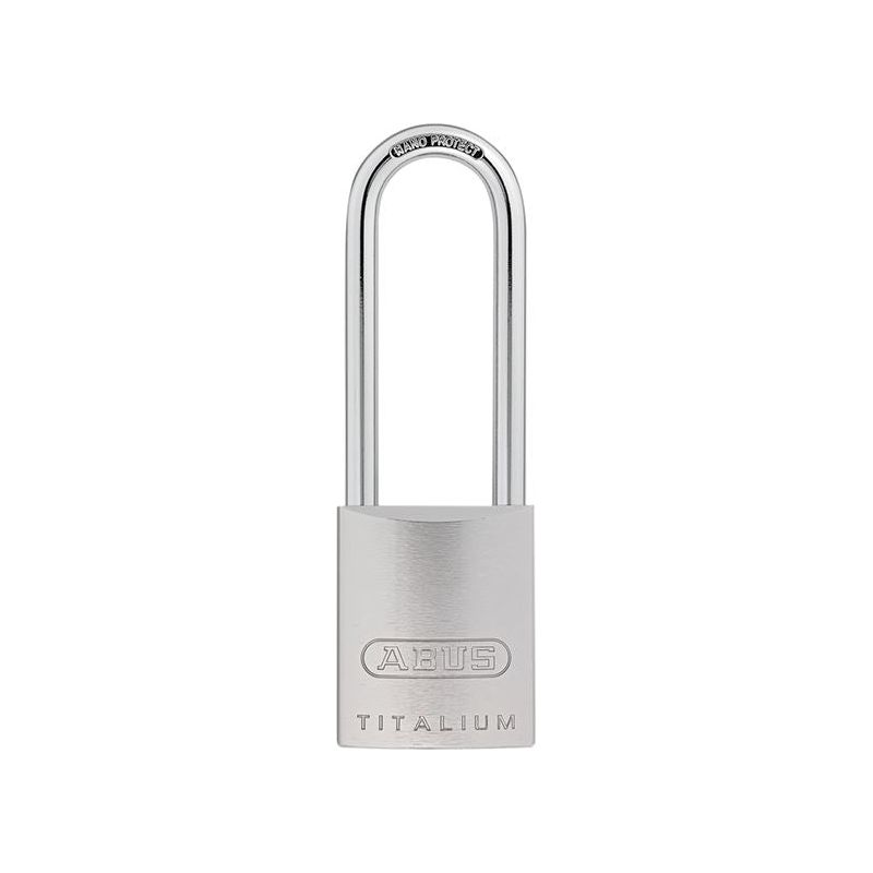 Abus Mechanical 86TI/45mm TITALIUM™ Padlock Without Cylinder 80mm Long Shackle ABUS Mechanical - RockBottom Northampton 